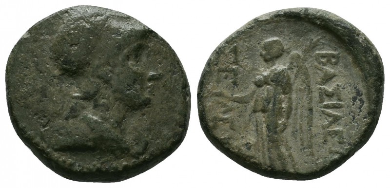 Seleukid Kingdom. Antioch. 138-129 B.C. AE

Condition: Very Fine

Weight:7.96 gr...