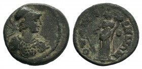 LYDIA. Thyateira . Pseudo-autonomous issue (c AD 100-300).AE Bronze.

Condition: Very Fine

Weight: 3.32 gr
Diameter: 19 mm