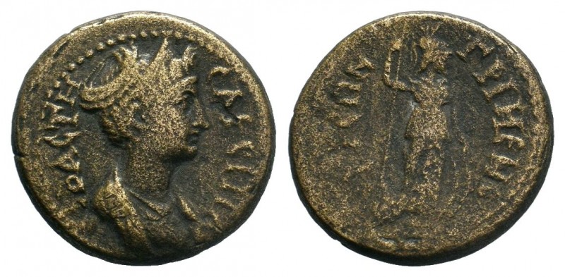 PHYRGIA.Grimenothyrae.Sabina. 128-136/7). AE Bronze.

Condition: Very Fine

Weig...