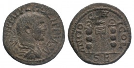 PISIDIA.Antioch.Philip I. 244-249 AD. AE Bronze.

Condition: Very Fine

Weight: 6.82 gr
Diameter: 24 mm