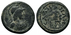 LYDIA, Sala. Pseudo-autonomous issue. Time of Trajan, (AD 98-117 ).AE Bronze

Condition: Very Fine

Weight: 4.2 gr
Diameter: 20 mm