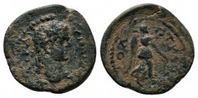 Caracalla; 198-217 AD, Ae

Condition: Very Fine

Weight: 3.2 gr
Diameter: 18 mm