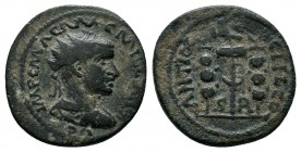 PHRYGIA.Aezanis. Hadrian( AD 117-138). AE Bronze
Condition: Very Fine

Weight: 6.6 gr
Diameter: 24 mm