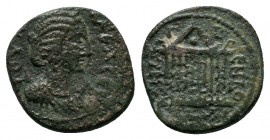 CILICIA. Anazarbus. Julia Mamaea, Augusta, 222-235.AE bronze

Condition: Very Fine

Weight: 10.6 gr
Diameter: 24 mm