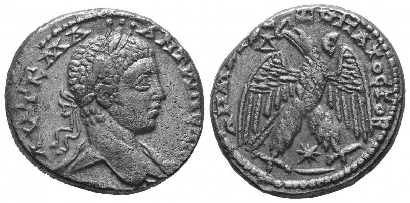 Elagabalus (218-222). Antioch. AR Tetradrachm
Condition: Very Fine

Weight: 
Dia...