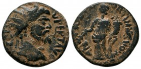 PISIDIA.Antioch. Septimius Severus AD 193-211.AE Bronze

Condition: Very Fine

Weight: 6.3 gr
Diameter: 22 mm