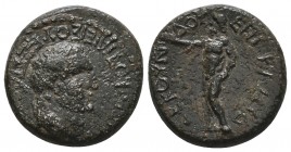 Phrygia, Cotiaeum.Vespasian.69-79 AD.AE bronze.
Condition: Very Fine

Weight: 4.98 gr
Diameter: 19 mm