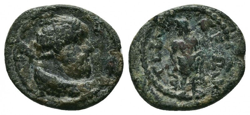 Pseudo-autonomous Ae Lydia. 138-192 AD.
Condition: Very Fine

Weight: 2.18 gr
Di...