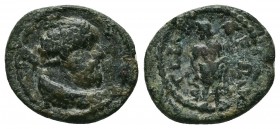 Pseudo-autonomous Ae Lydia. 138-192 AD.
Condition: Very Fine

Weight: 2.18 gr
Diameter: 16 mm