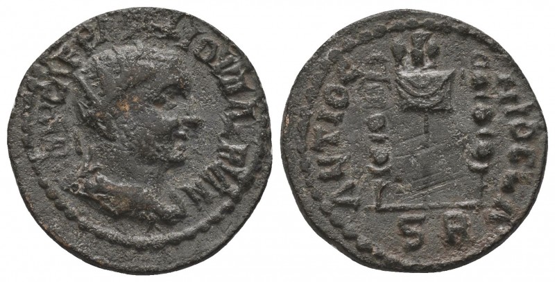 Pisidia, Antiochia. Valerian I. A.D. 253-260. Æ 
Condition: Very Fine

Weight: 5...