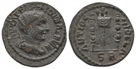 Pisidia, Antiochia. Valerian I. A.D. 253-260. Æ 
Condition: Very Fine

Weight: 5.50 gr
Diameter: 22 mm