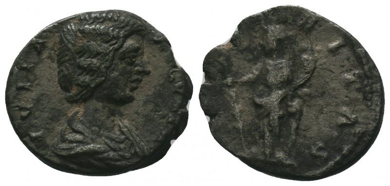 Julia Domna 193-217, Denarius, 
Condition: Very Fine

Weight: 3.00 gr 
Diameter:...