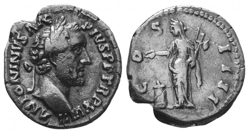 Antoninus Pius, 138-161. Denarius
Condition: Very Fine

Weight: 2.60 gr 
Diamete...