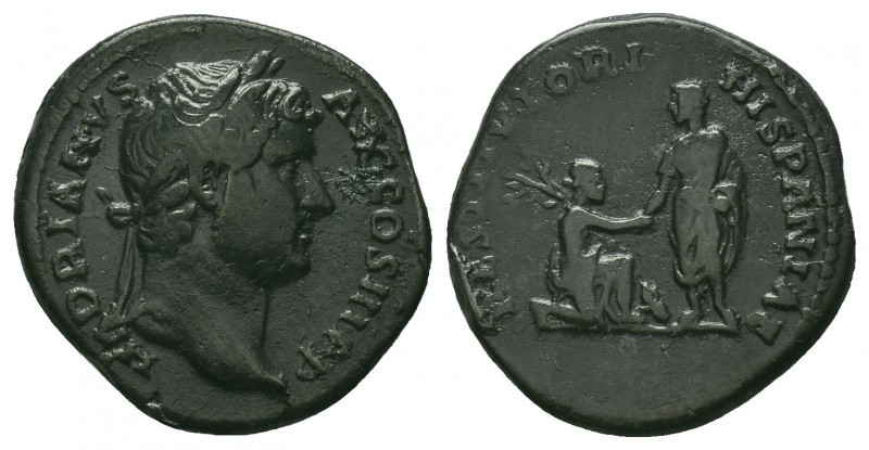 Hadrianus (117-138 AD). AR Denarius
Condition: Very Fine

Weight: 2.70 gr
Diamet...