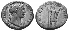 Trajan. A.D. 98-117. AR denarius.
Condition: Very Fine

Weight: 3.00 gr 
Diameter: 17 mm