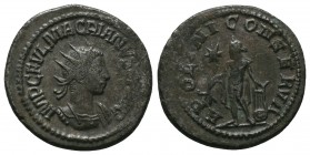 Macrianus, usurper (260-261 AD). BI Antoninianus
Condition: Very Fine

Weight: 4.56 gr
Diameter: 22 mm