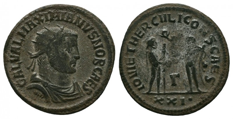 Maximianus (286-305 AD). AE Antoninianus
Condition: Very Fine

Weight: 3.66 gr 
...