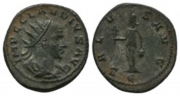 Claudius II Gothicus (268-270 AD). AE Antoninianus 
Condition: Very Fine

Weight: 3.66 gr 
Diameter: 21 mm