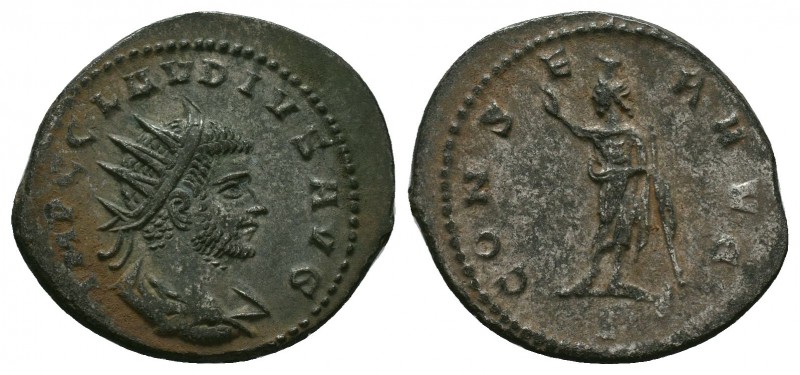 Claudius II Gothicus (268-270 AD). AE Antoninianus 
Condition: Very Fine

Weight...