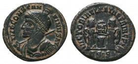 Constantinus I (306-337 AD). AE Follis
Condition: Very Fine

Weight: 2.43 gr
Diameter: 19 mm