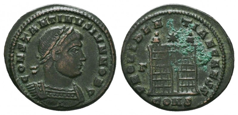 Constantine II AE. AD 318-319.
Condition: Very Fine

Weight: 3.18 gr 
Diameter: ...