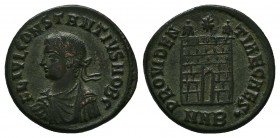 Constantine II AE. AD 318-319.
Condition: Very Fine

Weight: 3.49 gr 
Diameter: 18 mm