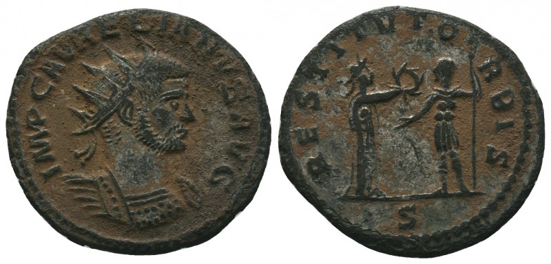 Aurelianus, Ae
Condition: Very Fine

Weight: 3.14 gr 
Diameter: 22 mm