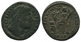 Constantinus I (306-337 AD). AE Follis
Condition: Very Fine

Weight: 2.85 gr 
Diameter: 19 mm