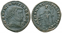 Maximianus Herculius (285-310) AE-Follis, 
Condition: Very Fine

Weight: 8.80 gr 
Diameter: 27 mm