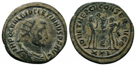 Diocletian. A.D. 284-305. AE follis 
Condition: Very Fine

Weight: 3.50 gr 
Diameter: 23 mm