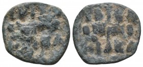 CRUSADERS. Antioch. Anonymous. Follis, circa 1120-1140. 
Condition: Very Fine

Weight: 2.56 gr 
Diameter: 20 mm