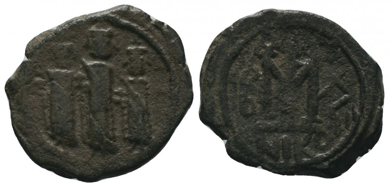 Constans II. 641-668. AE follis 
Condition: Very Fine

Weight: 5.07 gr 
Diameter...