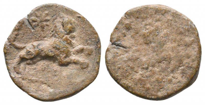 Roman period lead tessera
(3rd-4th cent. AD)
A beautiful interesting piece!
Obv....