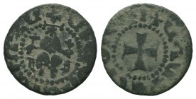 Cilician Armenia, (1296-1298). Æ Pogh
Condition: Very Fine

Weight: 1.30 gr 
Diameter: 15 mm