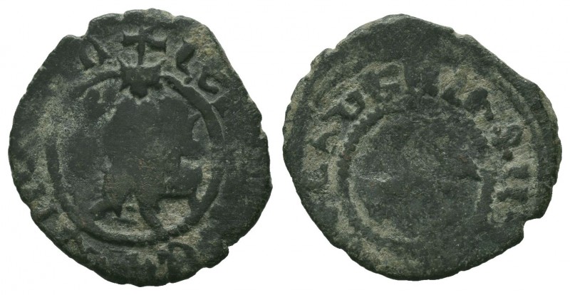 Cilician Armenia, (1296-1298). Æ Pogh
Condition: Very Fine

Weight: 1.70 gr 
Dia...