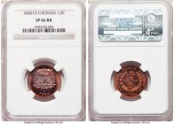 British Protectorate Specimen 1/2 Cent 1886-H SP66 Red and Brown NGC, Heaton mint, KM1. Reflective fields. 

HID09801242017

© 2020 Heritage Aucti...