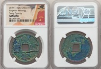 Northern Song Dynasty. Hui Zong (960-1127) 10-Piece Lot of Certified 10 Cash ND (1101-1125) Genuine NGC, Includes various types, as pictured. Sold as ...