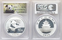 People's Republic 5-Piece Lot of Certified silver Panda 10 Yuan (1 oz) MS70 NGC, KM-Unl. Sold as is, no returns. 

HID09801242017

© 2020 Heritage...