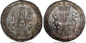 Saxe-Weimar. Wilhelm IV 1/2 Taler 1662 MS61 NGC, Weimar mint, KM82. Commemorates death of Wilhelm IV. 

HID09801242017

© 2020 Heritage Auctions |...
