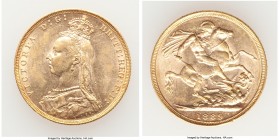 Victoria gold Sovereign 1889 UNC, KM767, S-3866B. 21.9mm. 7.98gm. AGW 0.2355 oz. 

HID09801242017

© 2020 Heritage Auctions | All Rights Reserve