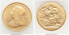 Victoria gold Sovereign 1893 XF, KM785. 21.9mm. 7.93gm. AGW 0.2355 oz. 

HID09801242017

© 2020 Heritage Auctions | All Rights Reserve
