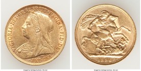 Victoria gold Sovereign 1896 XF, KM785. 21.9mm. 7.98gm. AGW 0.2355 oz. 

HID09801242017

© 2020 Heritage Auctions | All Rights Reserve