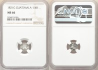 Ferdinand VII 1/4 Real 1821-G MS66 NGC, Nueva Guatemala mint, KM72. Semi-prooflike fields. 

HID09801242017

© 2020 Heritage Auctions | All Rights...