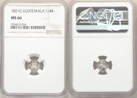 Ferdinand VII 1/4 Real 1821-G MS66 NGC, Nueva Guatemala mint, KM72. Frosted gem. 

HID09801242017

© 2020 Heritage Auctions | All Rights Reserve