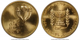 Republic gold 50 Lirot JE 5725 (1964)-(b) MS67 PCGS, Berne mint, KM44. Mintage: 5975. AGW 0.3933 oz. 

HID09801242017

© 2020 Heritage Auctions | ...
