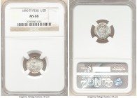 Republic 1/2 Dinero 1890-TF MS68 NGC, Lima mint, KM206.1. Highest grade certified. 

HID09801242017

© 2020 Heritage Auctions | All Rights Reserve...