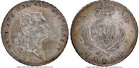 Friedrich August I Taler 1811-IB VF30 NGC, Warsaw mint, KM-C87. Mintage: 4,488. Lowest mintage of three year type. 

HID09801242017

© 2020 Herita...