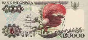 Ausland
Indonesien 100, 500, 1000, 5000, 10.000 Rupiah 1992, 20.000 Rupiah 1995, 50.000 Rupiah 1993 und 1995, 100.000 Rupiah 1999 WPM 127-133, 136, 1...
