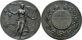 Slg. Joos - Medaillen, Plaketten, Abzeichen der Luftfahrt 1783-1945
 Versilberte Bronzemedaille 1906 (A. Mauquoy) VI. Salon des Sports - Anvers (Belg...