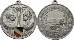 Slg. Joos - Medaillen, Plaketten, Abzeichen der Luftfahrt 1783-1945
 Aluminiummedaille 1911 (Lauer) Gruß von der Kaiserparade & Manöver. Brustbilder ...